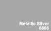 Metallic Silver Enamel