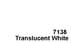 7138-Translucent White