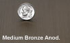 Medium Bronze Anodized Aluminum