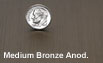 Medium Bronze Anodized Aluminum