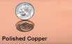 Polished Copper Brass