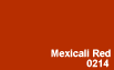 Mexicali Red Enamel