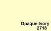 Opaque Ivory Enamel